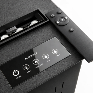 Паровий камін SteamFire Smart Water 64‑Color Black Matt